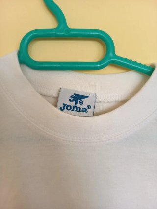 Camiseta Joma Blanca Manga Corta