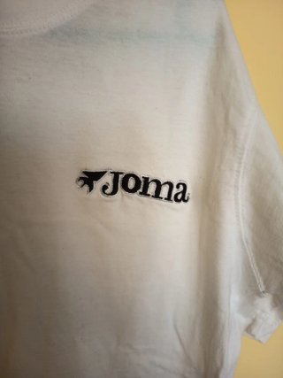 Camiseta Joma Blanca Manga Corta