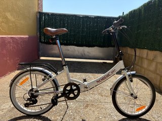 Bicicleta Plegable Nordic Bike 20 Aluminio