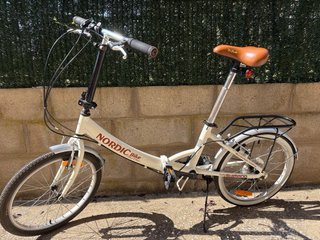 Bicicleta Plegable Nordic Bike 20 Aluminio