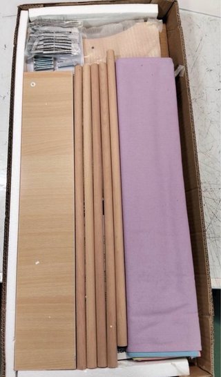 Estantería infantil KidKraft de madera y lona