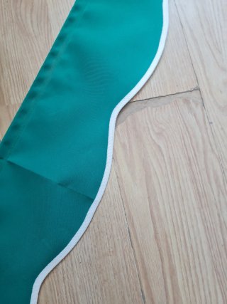 Faldón Toldo verde 2.65 x 0.20 m