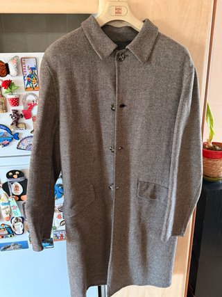 Chaquetón largo Roberto Verino gris