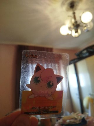 Lamincard Pokémon Jigglypuff Tipo Normal