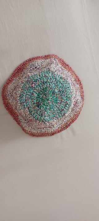 Cappello in cotone multicolor