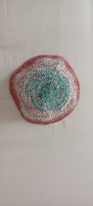 Cappello in cotone multicolor