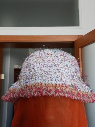 Cappello in cotone multicolor