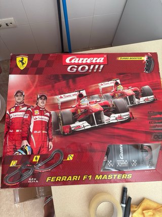 Scalextric F1 con 4 coches