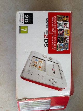 Nintendo 2DS Blanca y Roja