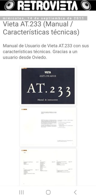 Amplificador Vieta UNO vintage  en estado de colec