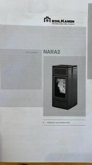Chimenea Edilkamin modelo NARA 2
