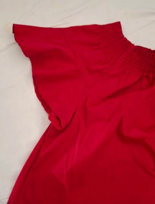 Abito rosso corto