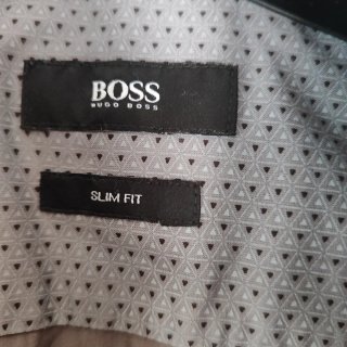 Camicia Uomo Hugo Boss Grigia