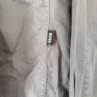 Camicia Uomo Hugo Boss Grigia