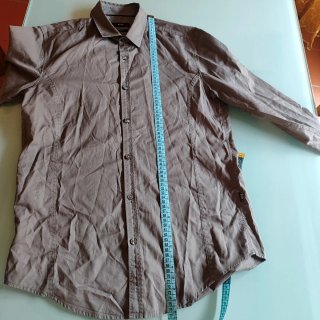 Camicia Uomo Hugo Boss Grigia