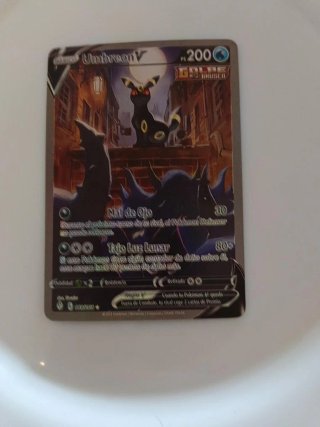 Carta Pokémon Umbreon V Ultra Rara precio negociab