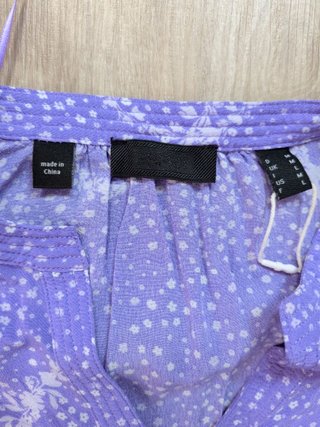 Vestido Esprit Mujer Violeta Talla L Estampado