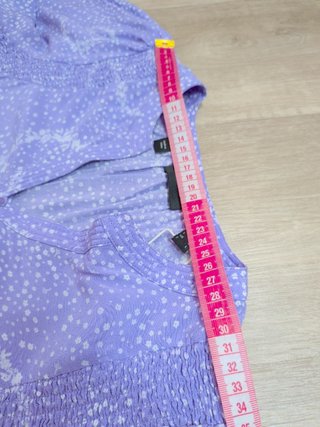 Vestido Esprit Mujer Violeta Talla L Estampado