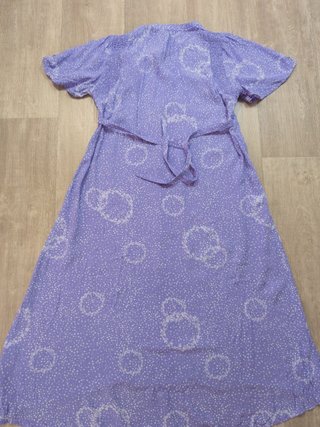 Vestido Esprit Mujer Violeta Talla L Estampado