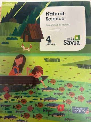 Libro de texto natural science 4 primaria sm