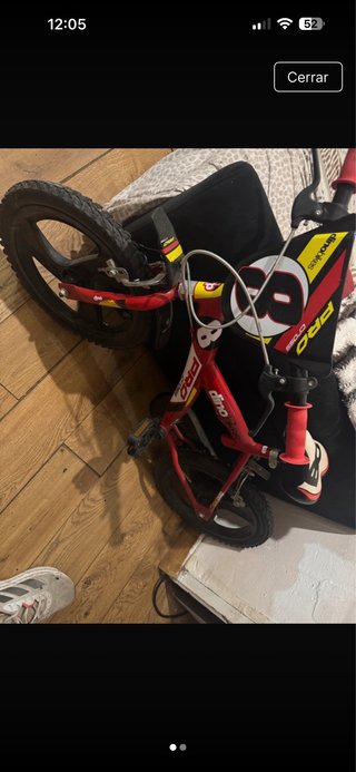 Bici infantil 16 pulgadas niño Practicamente nueva