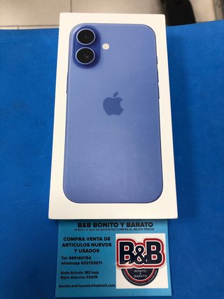 Apple iphone 16 128gb/ultra marine