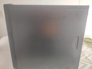 Caja PC Micro ATX Negra más fuente 500W