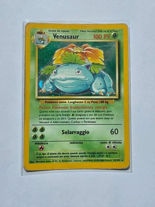 Carte Pokemon Charizard, Blastoise, Venusaur 1999