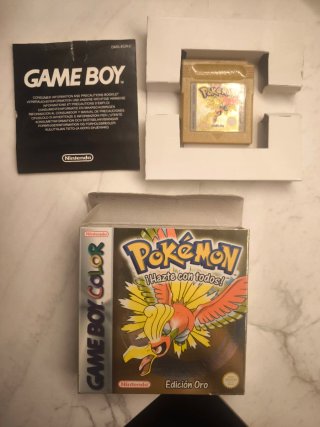 Pokemon Edición Oro Game Boy Color Nintendo