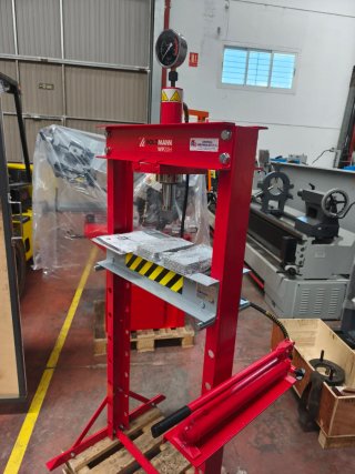 Prensa Hidráulica Taller 20 TN Holzmann