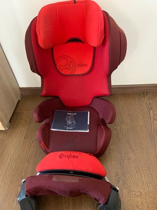 Silla Coche Cybex Juno 2-Fix Roja