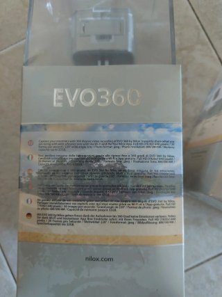 Dispositivo Nilox Evo 360. - Diseño moderno y com