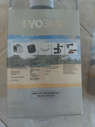 Dispositivo Nilox Evo 360. - Diseño moderno y com