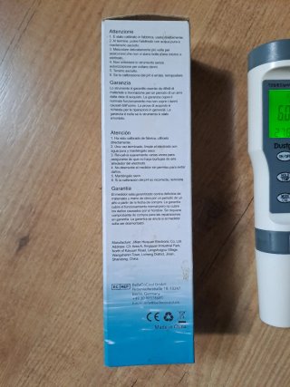 Medidor Calidad Agua Dustoo 4 en 1