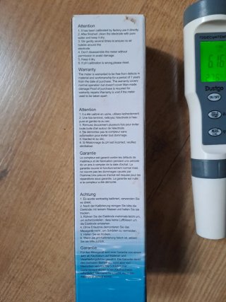 Medidor Calidad Agua Dustoo 4 en 1