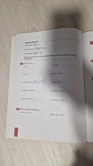 Lote de tres cuadernillos de Matemáticas Anaya
