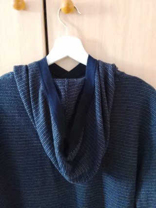 Sudadera  con capucha Jacks & Jones azul y ne