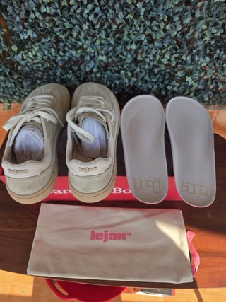 Zapatillas barefoot Lejan beige