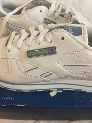 Zapatillas Reebok Blancas y Azules