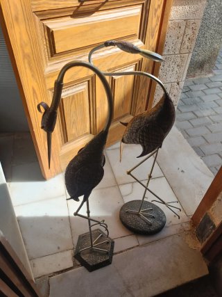 2 Figuras Decorativas de Aves
