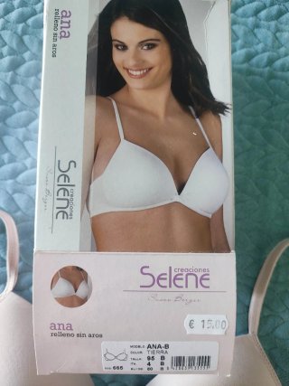 Sujetador Selene Ana 95B Tierra