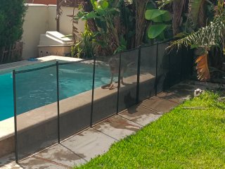 Valla de seguridad para piscina