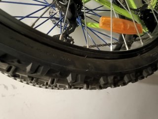 Bicicleta adolescente azul