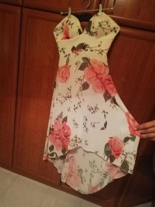 Vestido fiesta floral T42