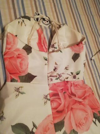 Vestido fiesta floral T42