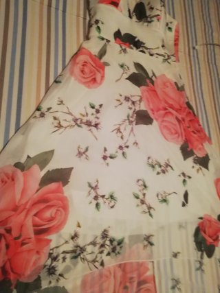 Vestido fiesta floral T42