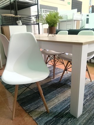 Mesa Comedor Mira Sh + 4 Sillas Noruega