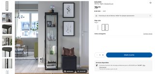 Vetrina BLÅLIDEN IKEA NUOVA (DA ASSEMBLARE)