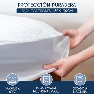 Protector Colchón Impermeable 90x190
