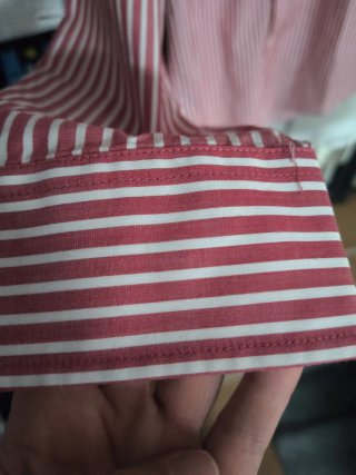 Camisa El Flamenco Rayas Rojas y Blancas